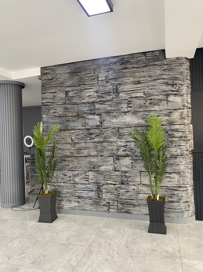 Ahşap Duvar Paneli Uygulama